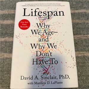 Lifespan Book by David A. Sinclair